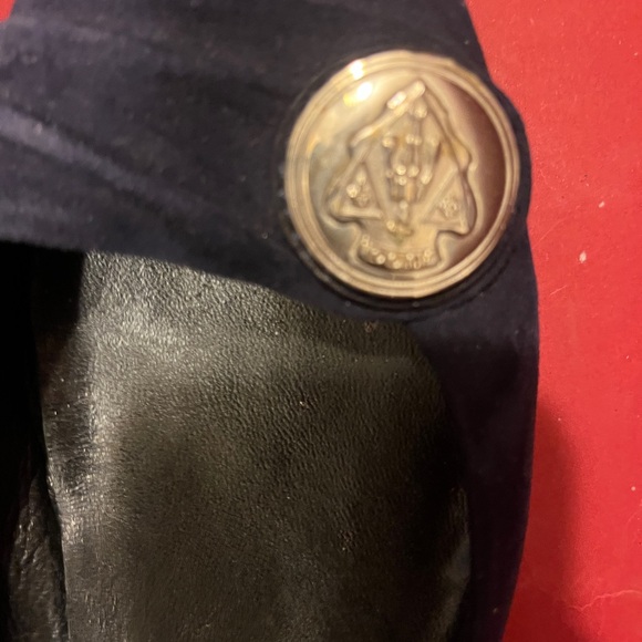 Authentic Vintage Navy Suede Gucci Flat Driving - Picture 6 of 7